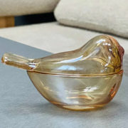 Конфітюрниця 6.5х9.3 см Золота пташка Olens 102-1759