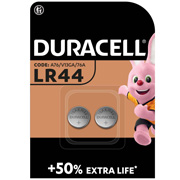 Лужна батарейка Duracell Specialty 1.5 В LR44 76A / A76 / V13GA 2 шт 5000394504424