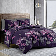 Комплект постільної білизни Floral Purple бязь-голд SoundSleep