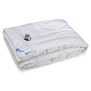 Ковдра демісезонна Руно зі штучного замінника лебединого пуху в тику