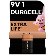Лужна батарейка Duracell 6LR61 MN1604 9V 1 шт 5000394077225