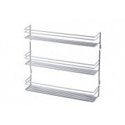 Підставка підвісна Metaltex 3-х секційна 36х8х32 см 364633