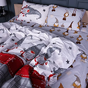 Постільна білизна 17-0676 Holiday Magic бязь MirSon