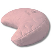 Подушка антиалергенна ергономічна мультифункціональна з вишивкою Balance Ideia 8-35822 пудра