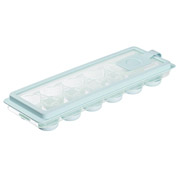 Форма для льоду силіконова з кришкою 27х9.5х3.8 см Fresh Cylinder Ardesto AR1104TP блакитна