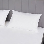 Наволочка однотонна White бязь Good-Dream біла