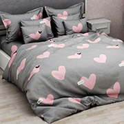 Постільна білизна Сердечки Love бязь-light Selena 150546