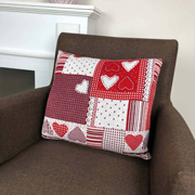 Подушка в'язана декоративна Мереживо Прованс 025097