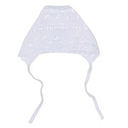 Чіпчик для хрещення Татошка ч-5 білий