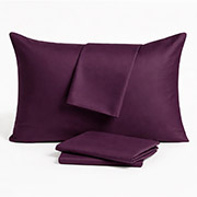 Наволочка Boston Eggplant сатин Ютек
