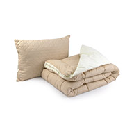 Набір Bicolor Demi ковдра демісезонна антиалергенна та подушка Руно