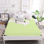 Простирадло на гумці 12-0525 Luminary Green Mikrosatin Premium MirSon