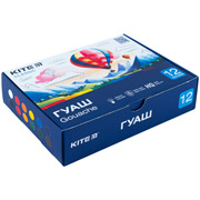 Гуашь 12 цветов Classic Kite K-063