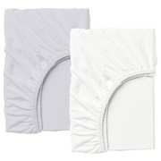 Набір простирадла на гумці White / Grey Cosas