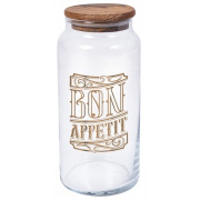 Банка з дерев'яною кришкою Herevin Bon Appetit 1.4 л 232006-147