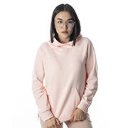 Жіноче худі 24132 German Volf рожевий кварц із принтом ангела