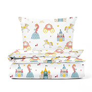 Постільна білизна в дитяче ліжечко Princess ранфорс Cosas без простирадла