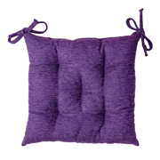 Подушка для стільця Chenilla Прованс фіолетова