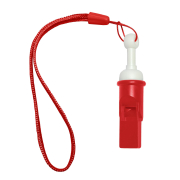 Свисток спортивний з ремінцем, Tigres помаранчевий