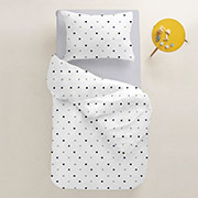 Підліткова постільна білизна Love CS1 ранфорс Cosas простирадло на резинці