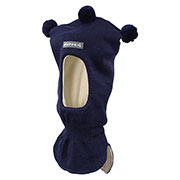 Вязаная шапка-шлем для малышей COCO 1 85070100 Huppa темно-синяя