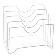 Органайзер настільний 4 відсіку 26х16х21.7 см Raum Ringel RG-008w білий