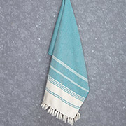 Рушник для сауни та пляжу Bergama Arya аква