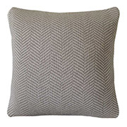 Наволочка в'язана декоративна жакардова British brown Прованс