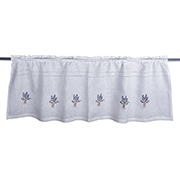 Штора кухонні LiMaSo LVV01 вишита лаванда