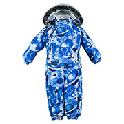 Дитячий зимовий термокомбінезон REGGIE 1 Huppa 36020130 блакитний