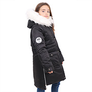 Куртка для дівчинки Ester Timbo K032115 чорна