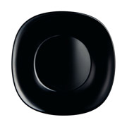 Тарілка глибока квадратна 21см Luminarc Carine Black L9818