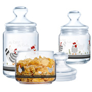 Набір банок 3 предмети 0.5, 0.75, 1 л Club My Roost My Rule Luminarc X1075