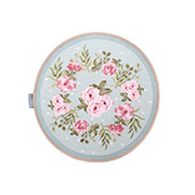 Гобеленова кругла серветка Lefard 711-079 м'ятна