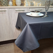 Скатертина водостійка SoundSleep Loisa темно-сірий