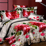 Комплект постільної білизни Selena Троянда Червона 100260