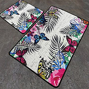 Набір килимків для ванної кімнати Noirobi Chilai Home