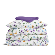 Дитяча постільна білизна в ліжечко BIRDS CS2 Cosas фіолетовий