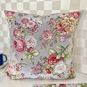 Декоративна гобеленова одностороння наволочка LiMaSo EDEN1175GR-NV1