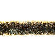 Гірлянда зелена з золотими кінчиками Новогодько 900832