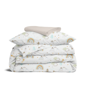 Дитяча постільна білизна в ліжечко MOUNTAINS CS2 Cosas бежевий