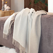 Плед вовняний Plaid Nature-Beige Biederlack 797643