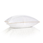 Пухова висока подушка 905 DeLuxe white Hand Made 100% пух Mirson