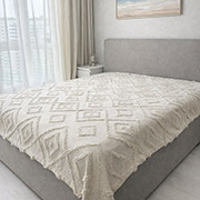 Покривало Diamond Nordic Cosy молочний