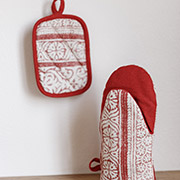 Набір прихватка і рукавиця Red Прованс 030494