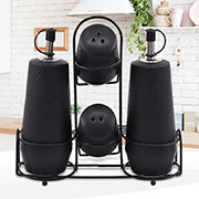 Набір для спецій Black 5 предметів Maestro MR20001-04S