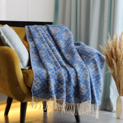 Плед бавовняний сірий SoundSleep Код Незламної Нації