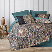 Постільна білизна Ornate Petrol сатин Cotton Box