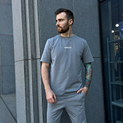 Чоловіча футболка Volition VolF12 Cosy сіра