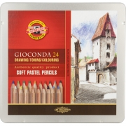 Карандаши паст. Koh-i-noor GIOCONDA 8827 24 цв.мет.уп 8828024001PL